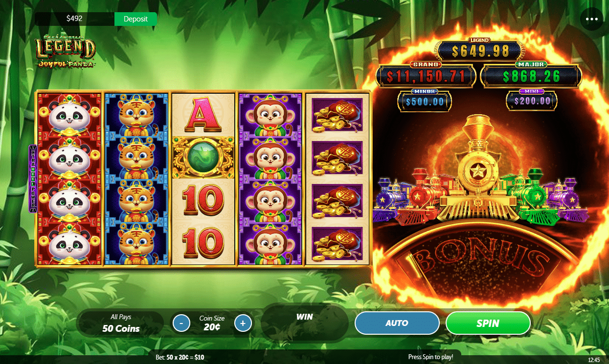 Cash Express Legend: Joyful Panda