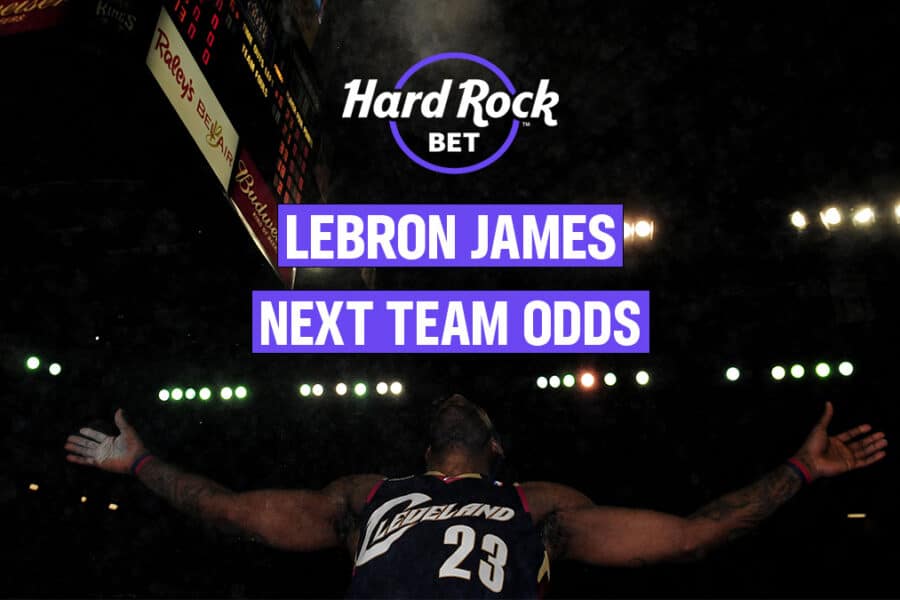 LeBron Next Team Odds
