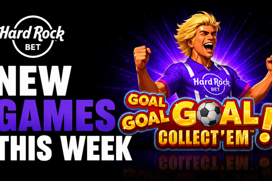New Games This Week include Hard Rock Goal Goal Goal Collect 'Em