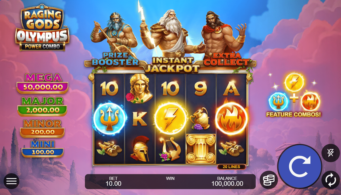 Raging Gods Olympus Power Combo