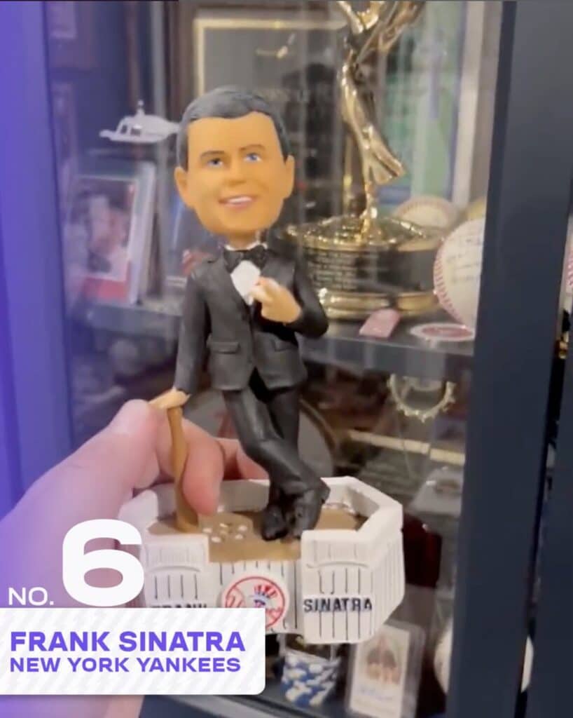 Frank Sinatra MLB Bobblehead