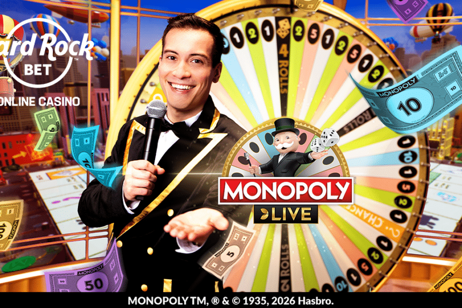 Monopoly Live at Hard Rock Bet Online Casino