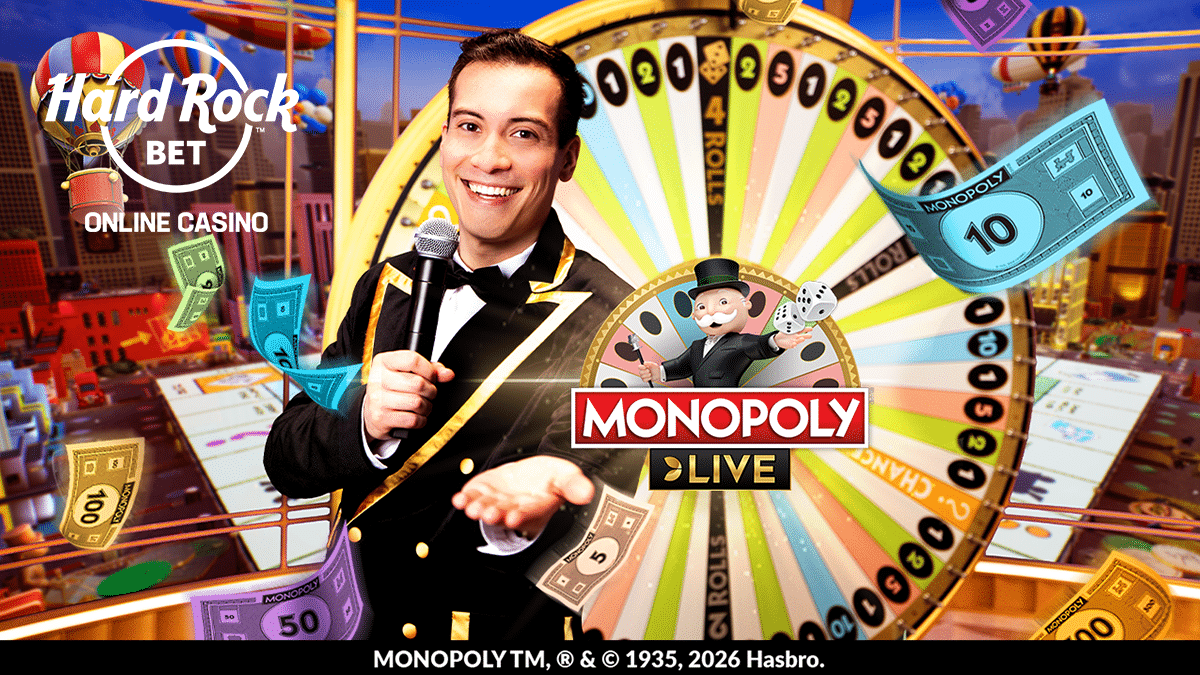 Monopoly Live at Hard Rock Bet Online Casino