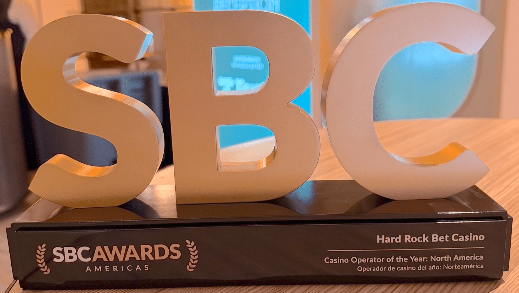 SBC Casino Operator of the Year Award - Hard Rock Bet Casino