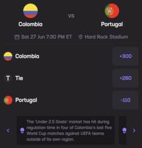 Portugal Colombia Stats Hub