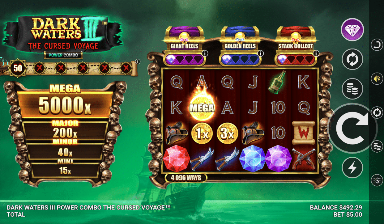 Dark Water III Power Combo The Cursed Voyage