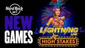 New games at Hard Rock Bet include Lightning Link High Stakes