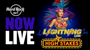 Now live at Hard Rock Bet - Lightning Link High Stakes